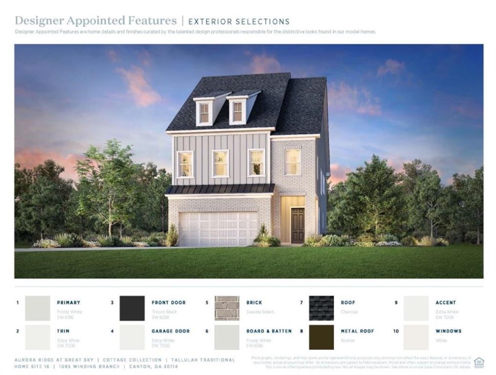 1095 Winding Branch Drive, Canton