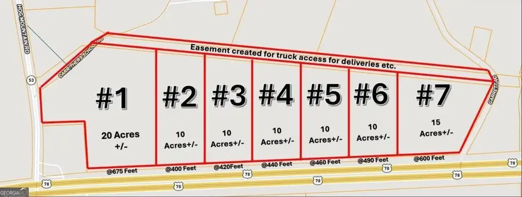 4400 Monroe Highway Parcel 1-7, Bogart