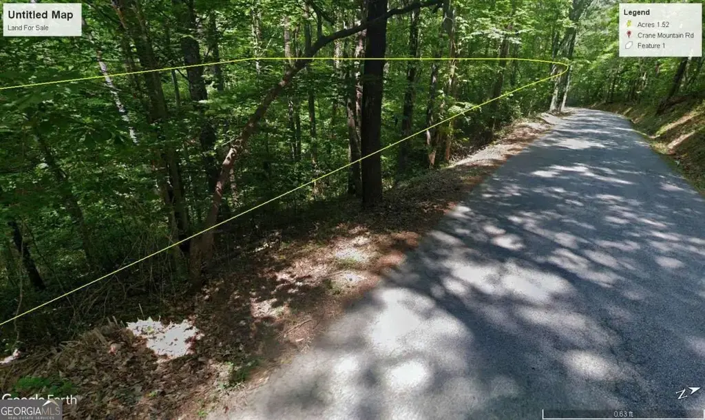 Crane Mountain Road, Toccoa