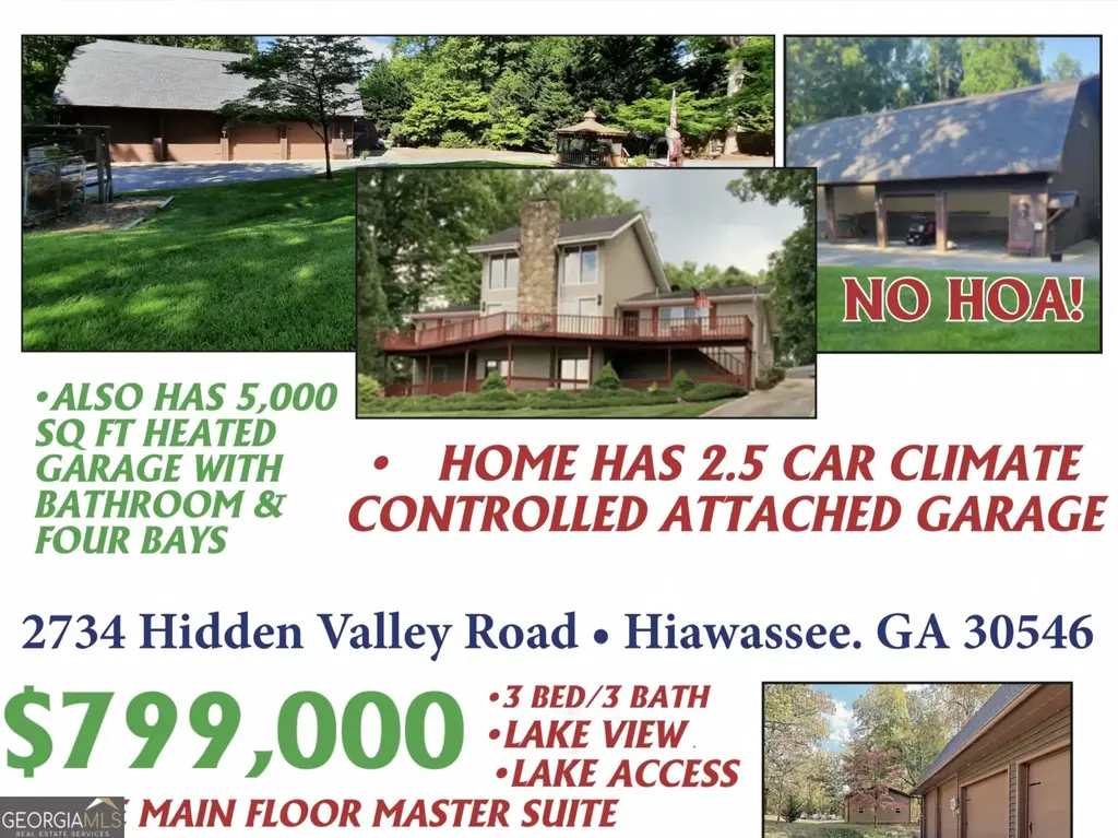 2734 Hidden Valley Road, Hiawassee