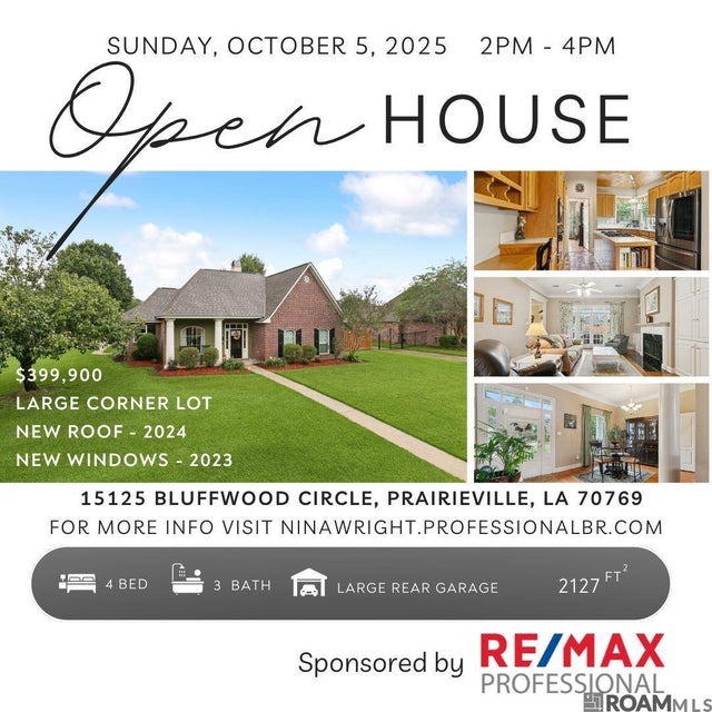 15125 Bluffwood Cir, Prairieville