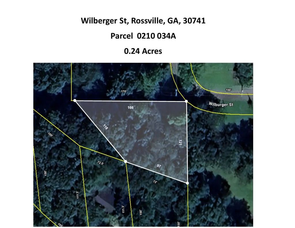 Wilberger Street, Rossville