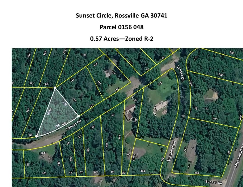 Sunset Circle, Rossville