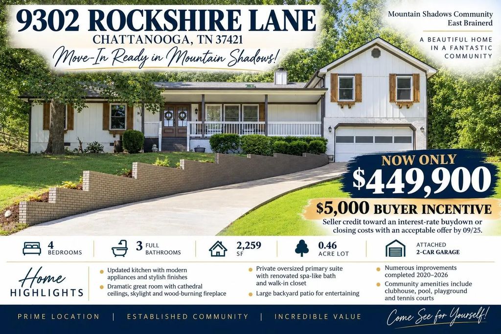 9302 Rockshire Lane, Chattanooga