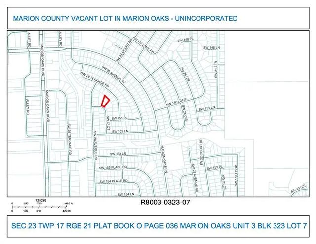 Sec 23 Twp 17 Rge 21 Plat Sec 23 Twp 17 Rge 21 Plat Book O, Ocala