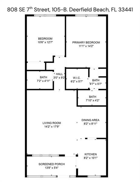 3 of 43 - 808 Se 7th St 105-b, Deerfield Beach, FL