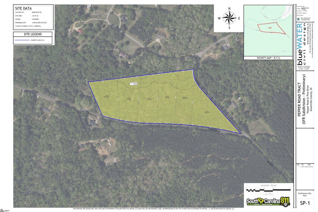 Pepper Road, Piedmont