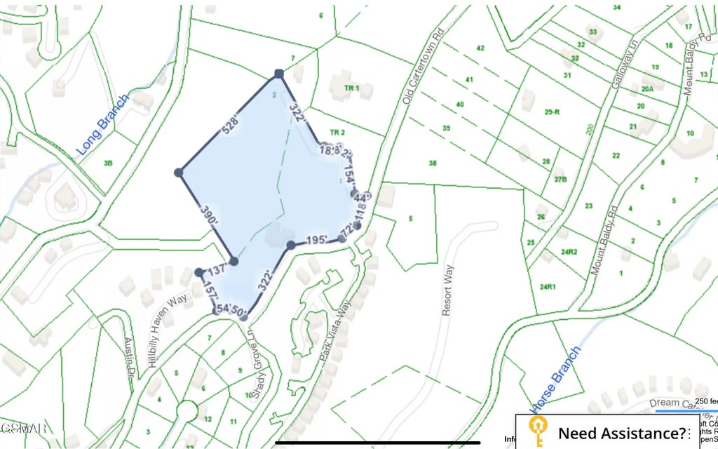 Old Cartertown Road, Gatlinburg