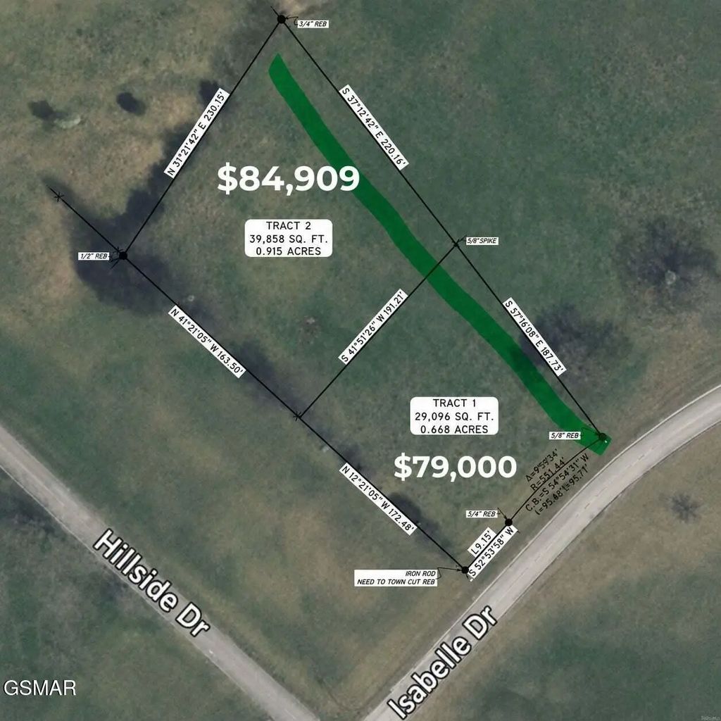 Tract 2 Isabell Drive, Dandridge