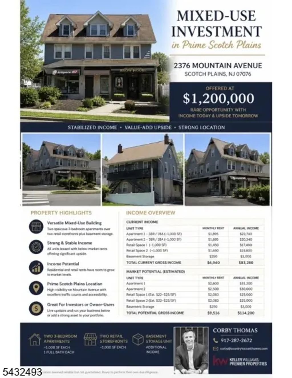 2376 Mountain Ave, Scotch Plains Twp.