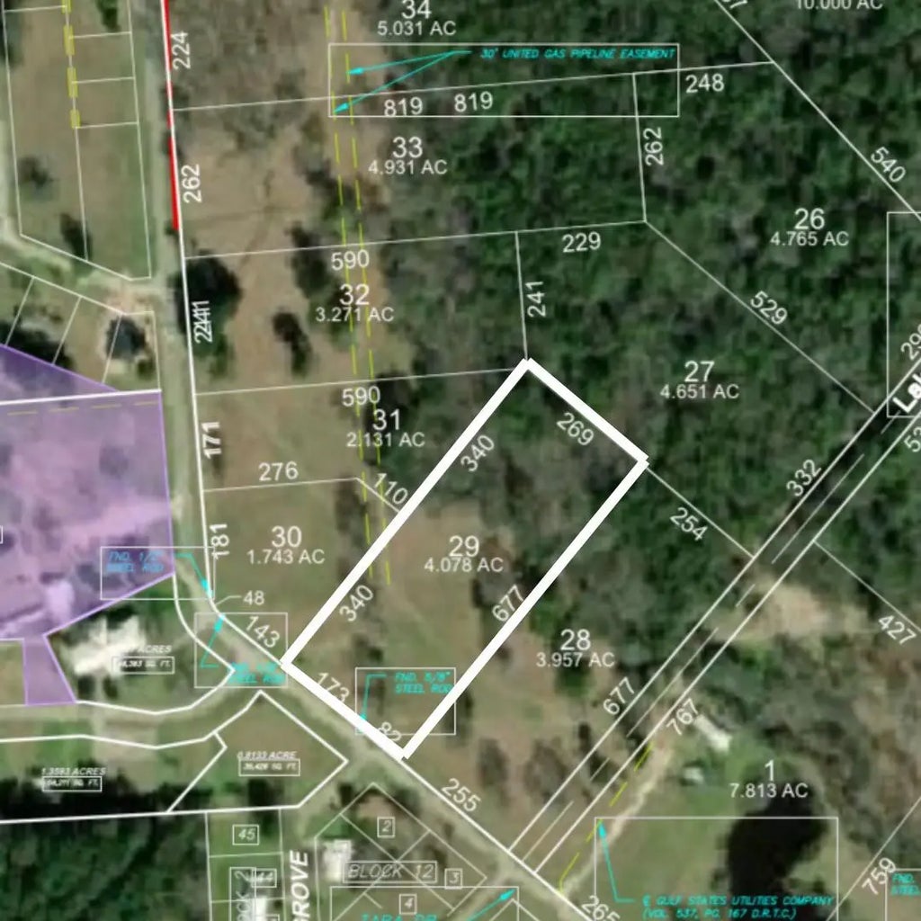 Lot 29 Lake Livingston Lane, Trinity
