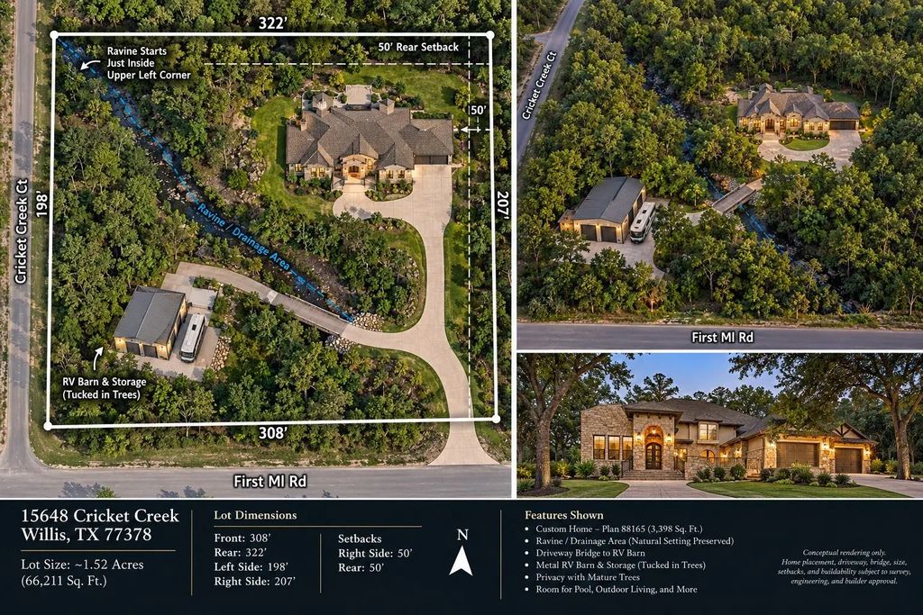 15648 Cricket Creek Court, Willis
