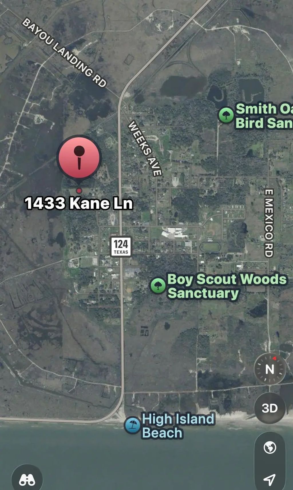 1433 Kane Lane, High Island