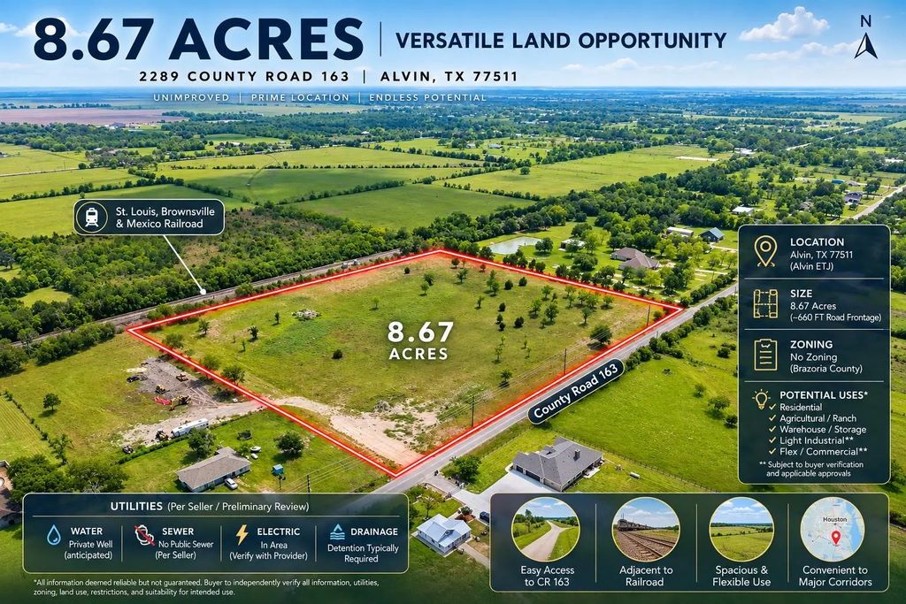 2289 County Road 163, Alvin