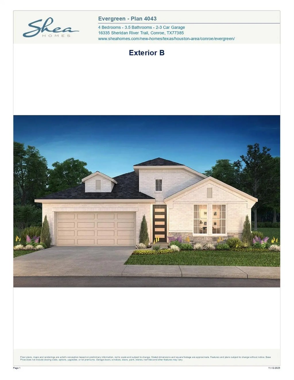 15975 Mahogany Mist Drive, Conroe