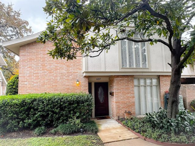 637 S Ripple Creek Drive 637, Houston