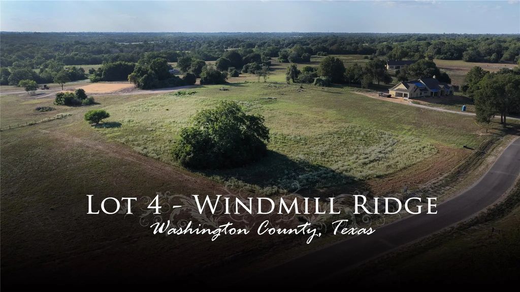 Lot 4 Windmill Ridge, Brenham