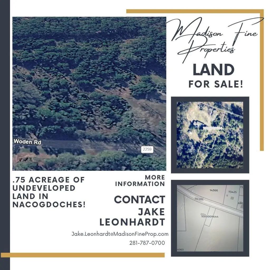 Farm To Market Road 2259, Nacogdoches
