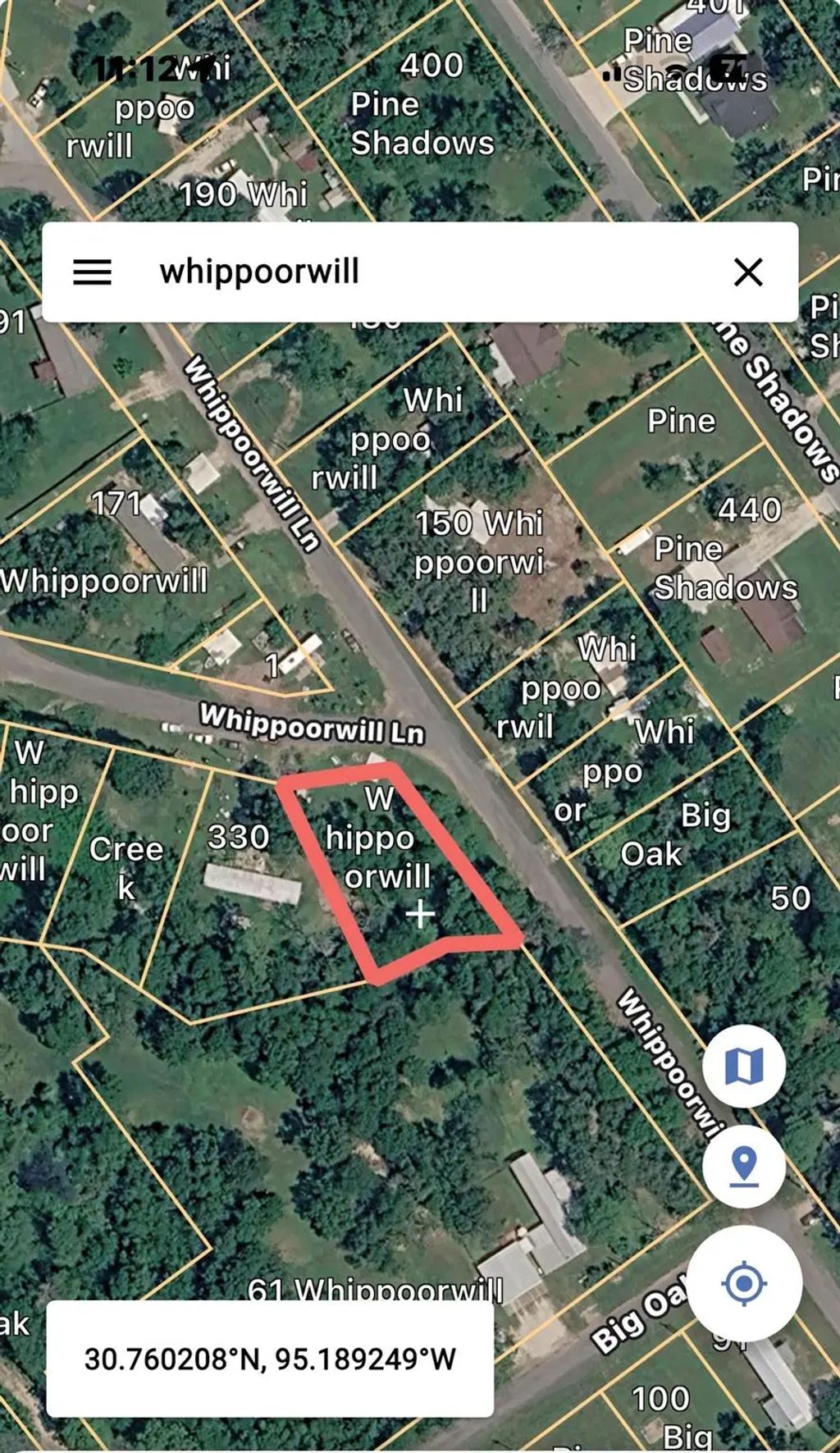 Tbd Whippoorwill Lane, Point Blank