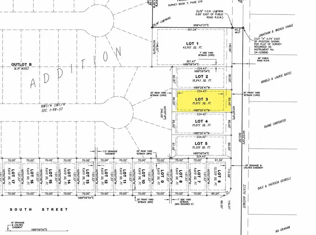 Lot 3 213th Avenue, Milford