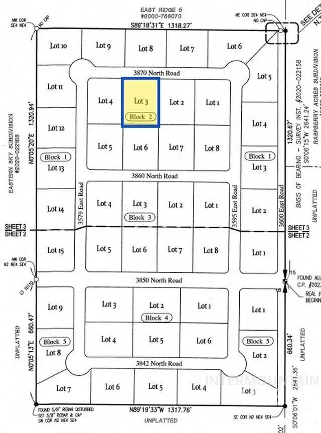 Lot 3 Block 2 North Sixty Subdivision, Kimberly