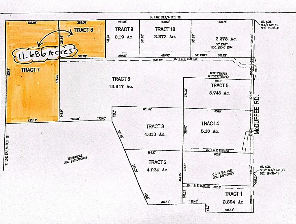 Tbd Mcduffee (tracts 7&8) Road, Churubusco