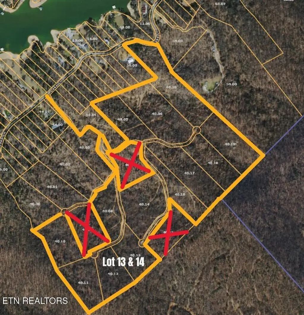 Lake Lane Lane Lot13,14, New Tazewell