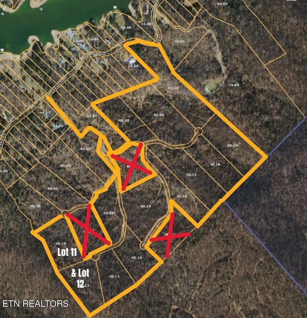 Lake Lane Lot 11&12, New Tazewell
