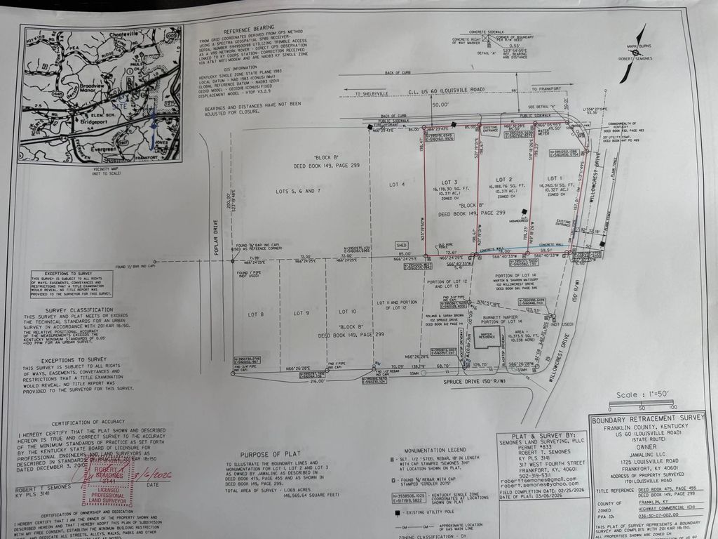 1701 Louisville Road Lots 1-3, Frankfort