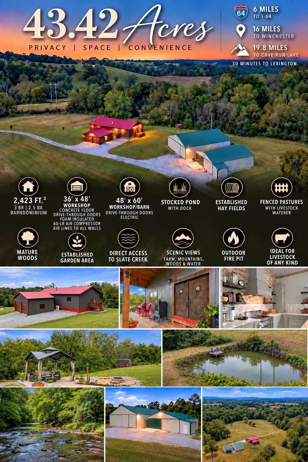 649 Joe Snedegar Road, Mt Sterling