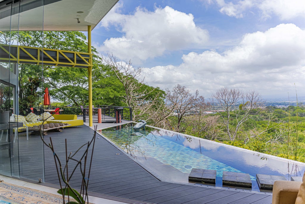 Contemporary House With Impressive View In Exclusive Condominium Villa Real, Santa Ana