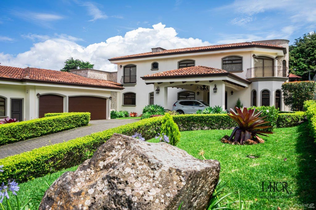 Elegant Colonial House In Private Residential, Heredia