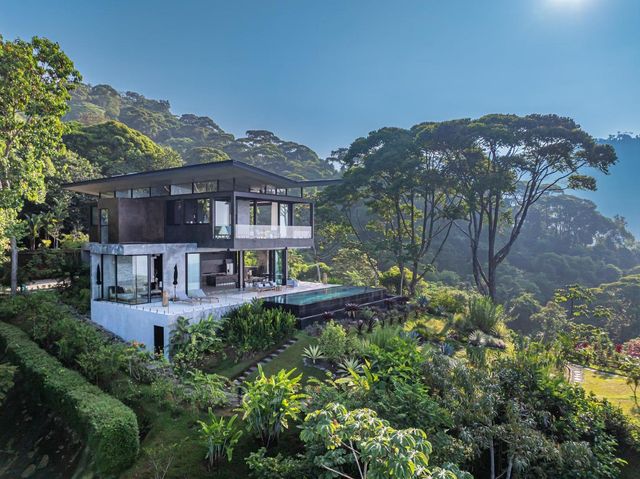 Exclusive Architectural Gem With Whale Tail View, Dominical