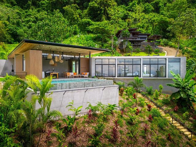 Elegant Modern Home With Ocean To Mountain Views, Ojochal