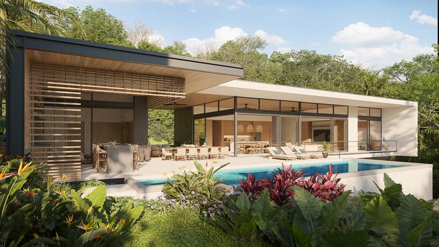 Luxury Modern Tropical Residence, Flamingo