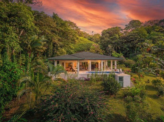 Hidden Luxury Villa With Whale Tail Views, Dominical