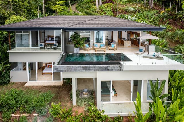Brand New Modern Home In Escaleras With Ocean View, Dominical