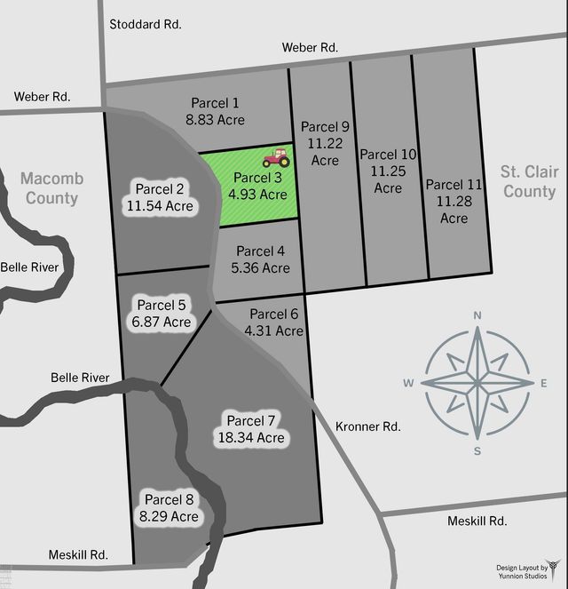 00 Kroner, 4001 - 020, Parcel 3 Road, Columbus