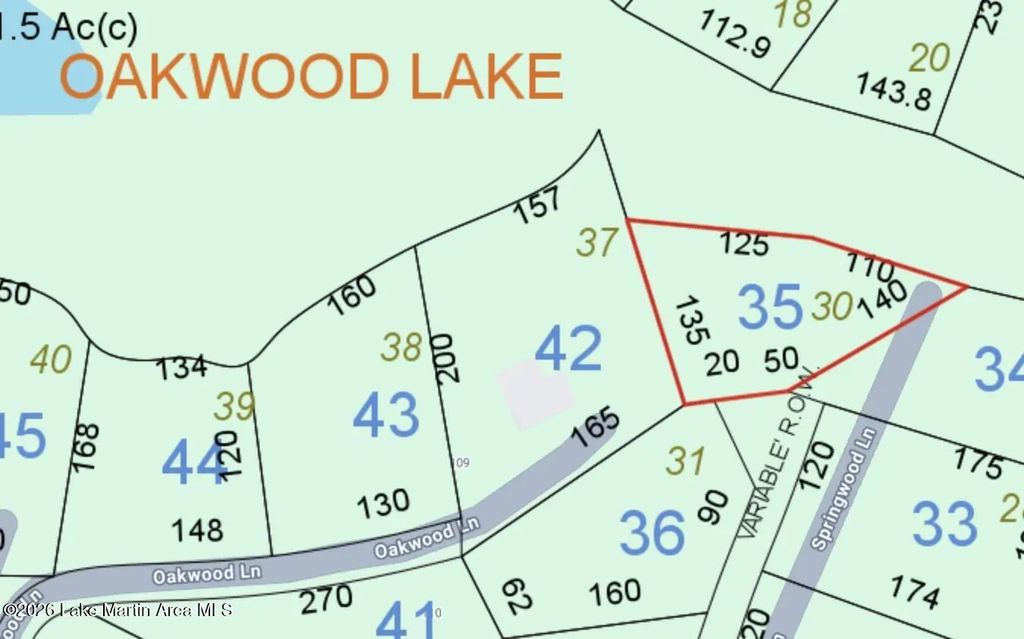 Lot 30 Springwood Ln, Dadeville