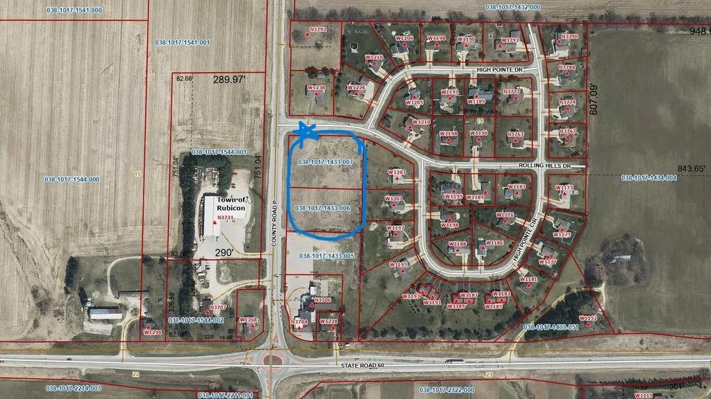 Lt2 Rolling Hills Dr Lt3, Rubicon