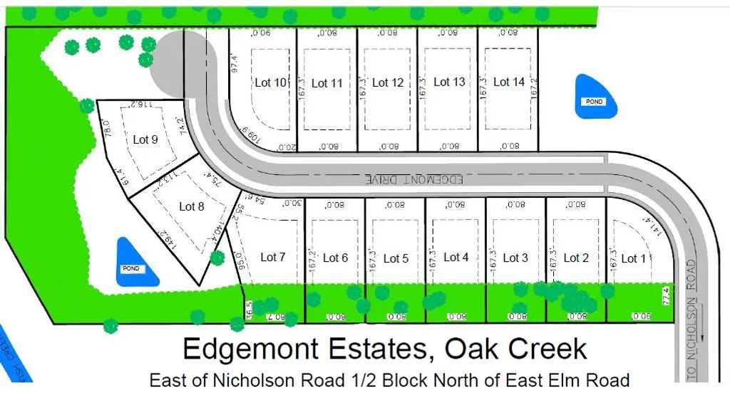 Lt2 Edgemont Dr, Oak Creek