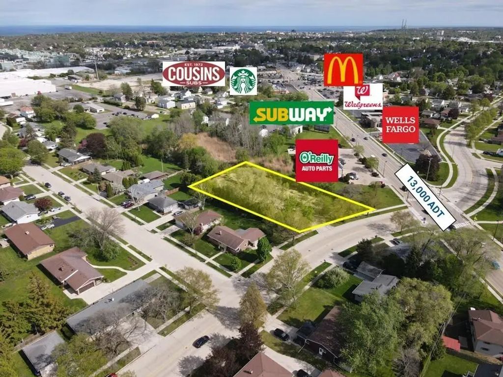 Lt4 N 25th St, Sheboygan