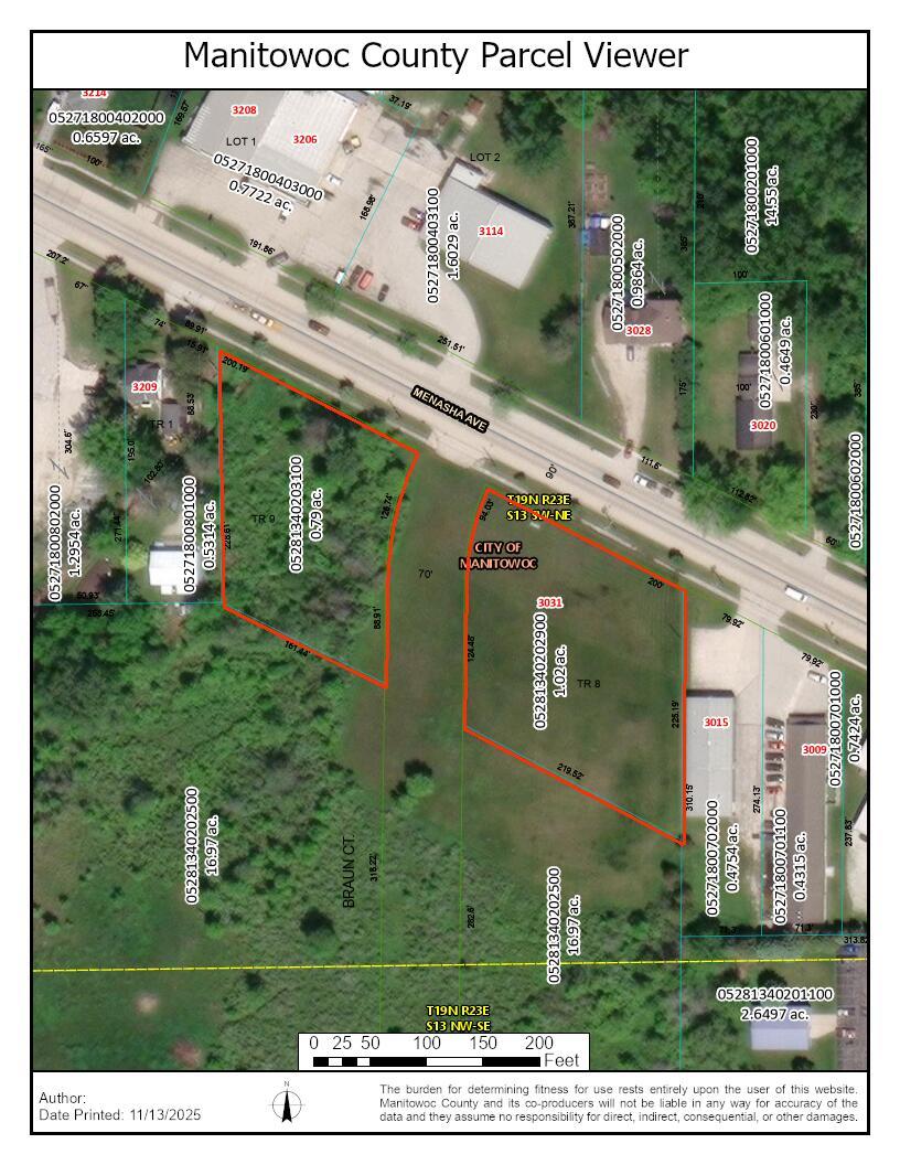 3031 Menasha, Manitowoc