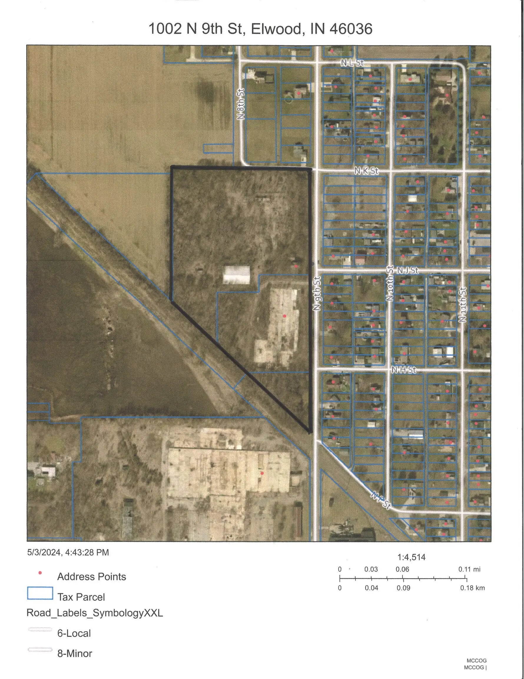 Photo of 1000 N 9th Street Elwood, IN 46036