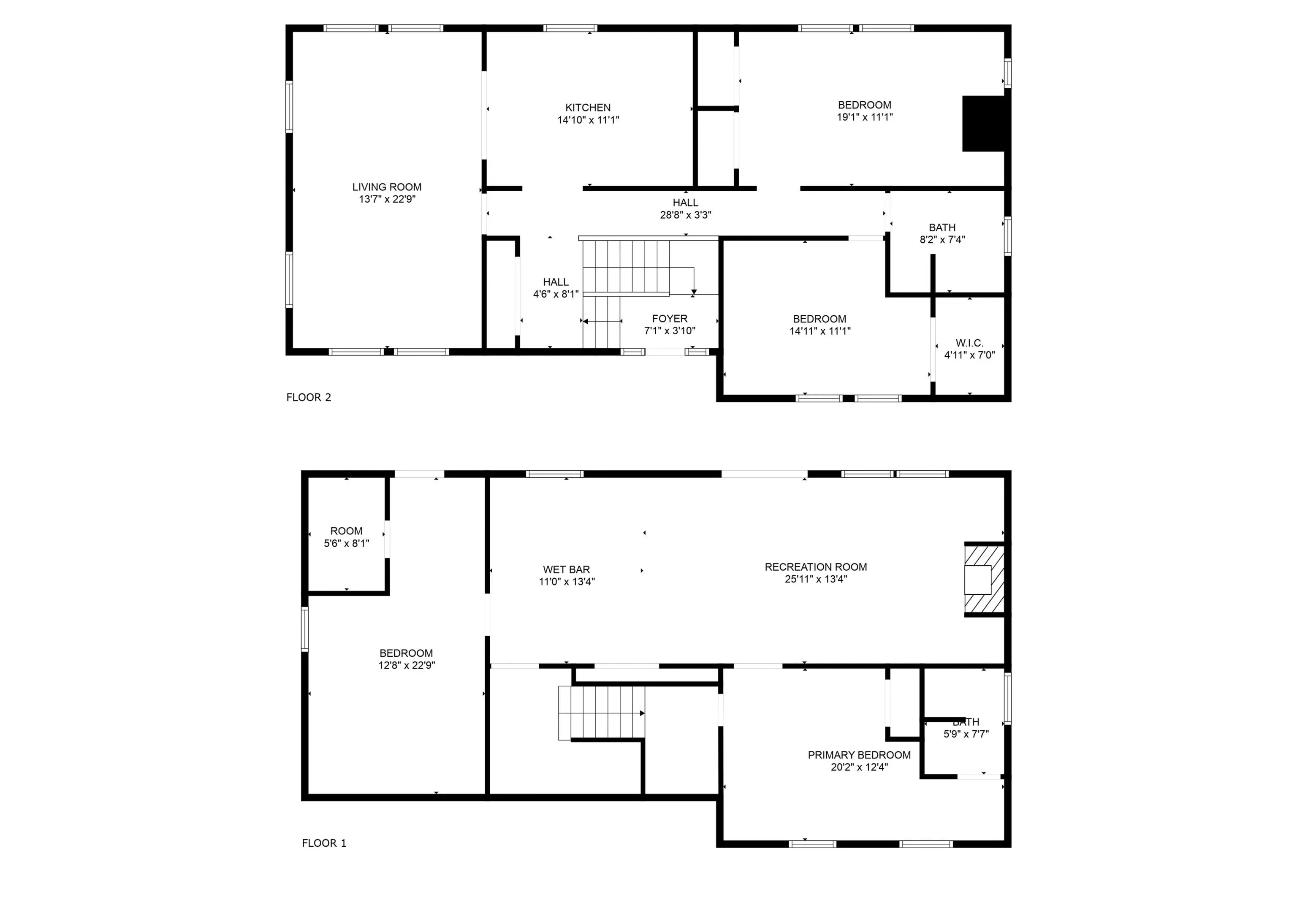 5453 S Westwood Drive MLS 22029850 Lake Haven photo 0