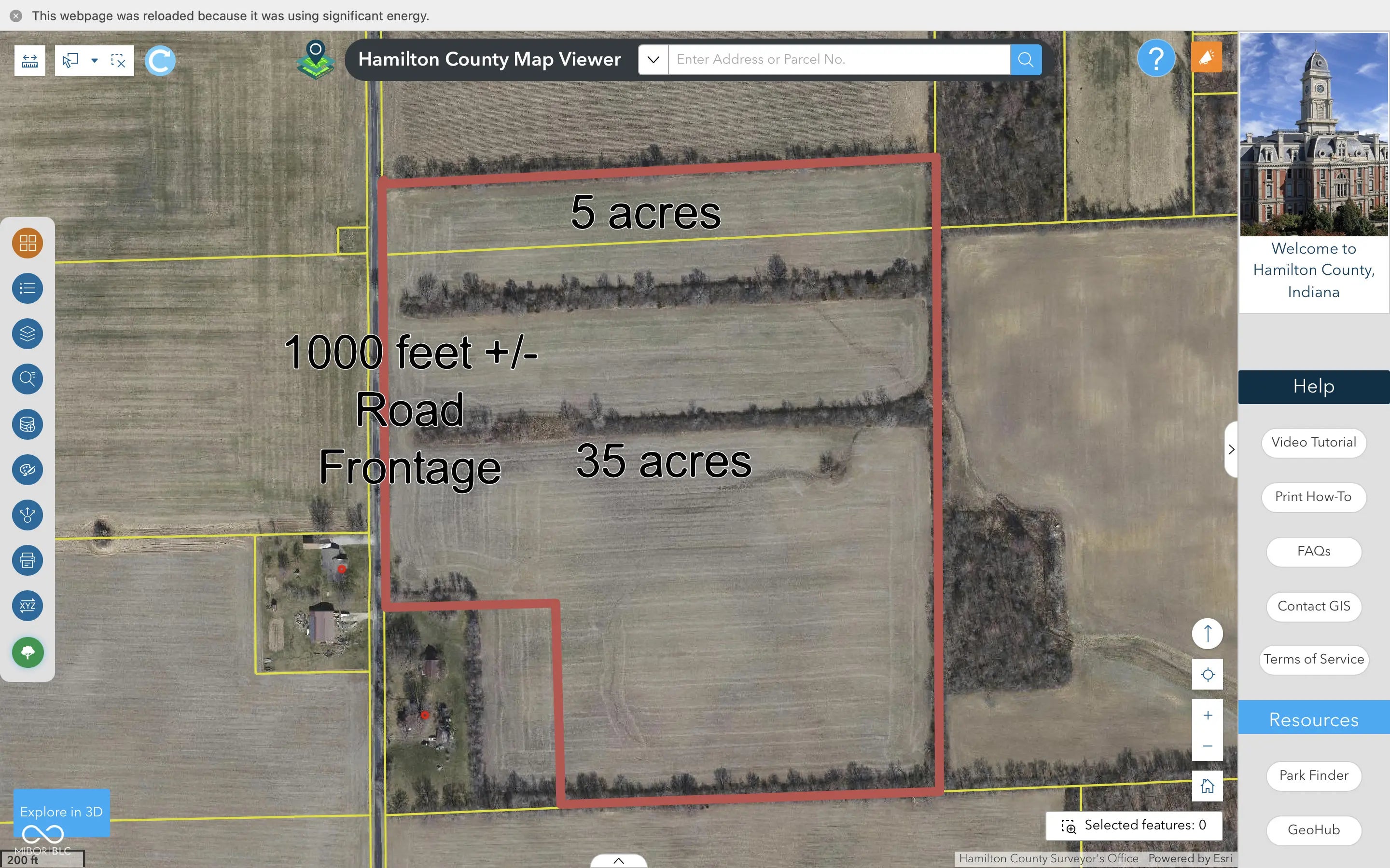 Photo of 21993 Oak Ridge Road Sheridan, IN 46069