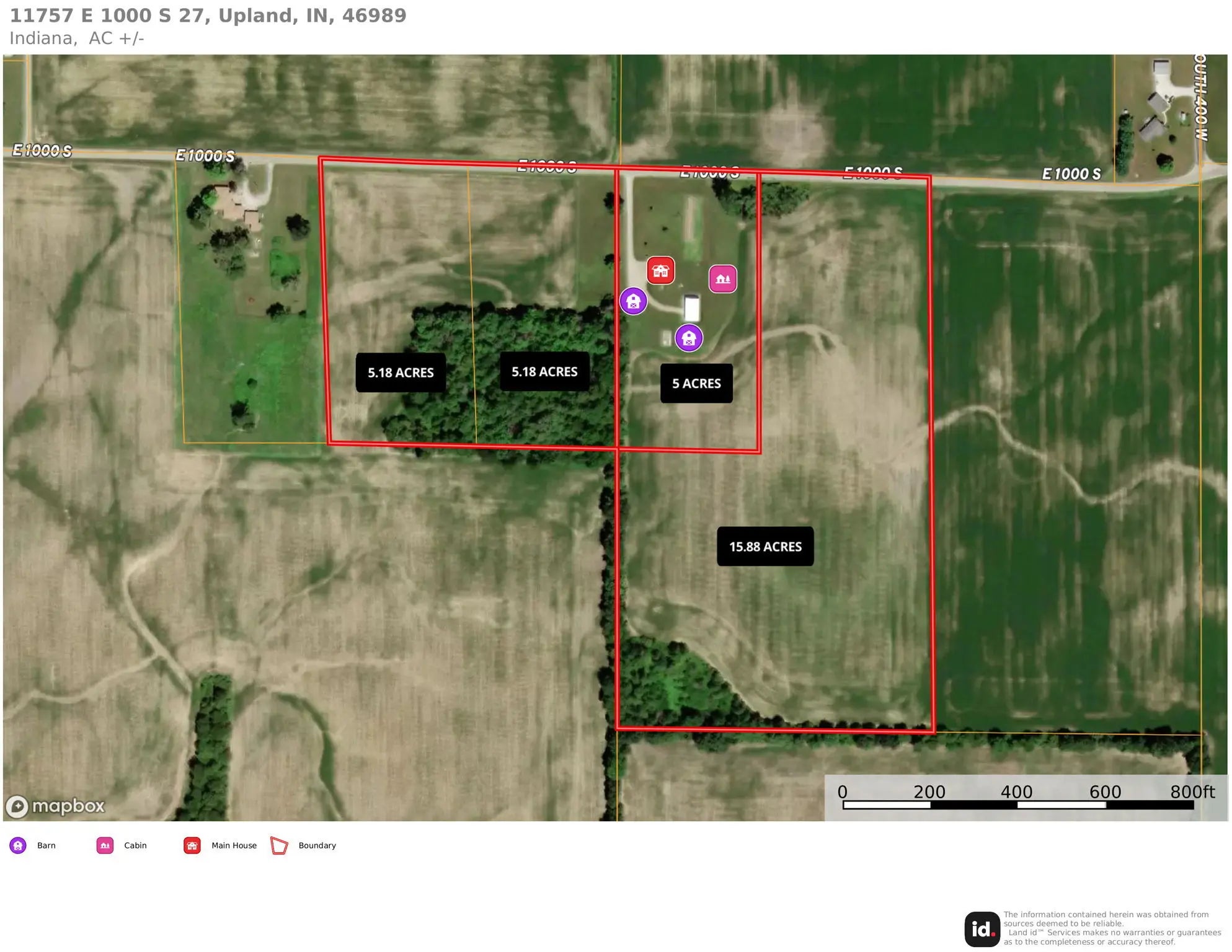 Photo of 11757 E 1000 S Upland, IN 46989