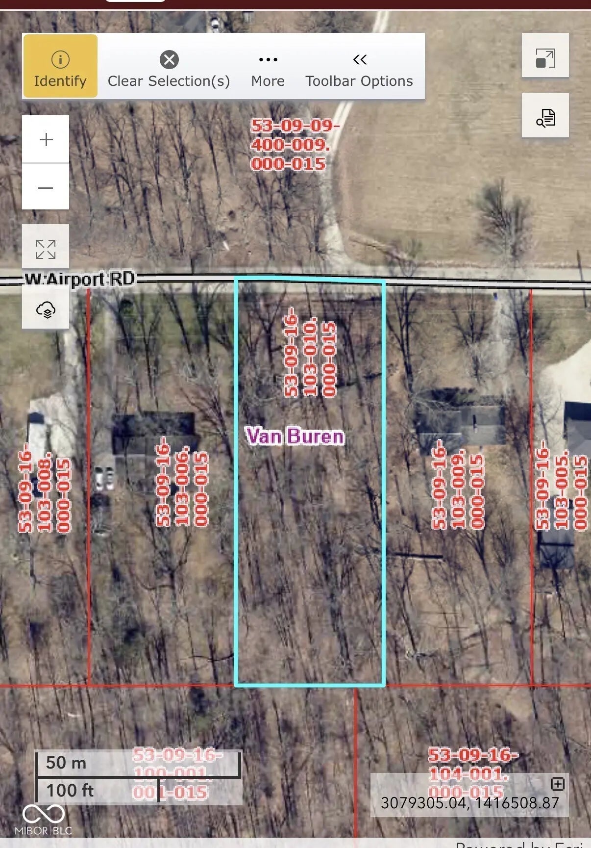 Airport West Road, Bloomington