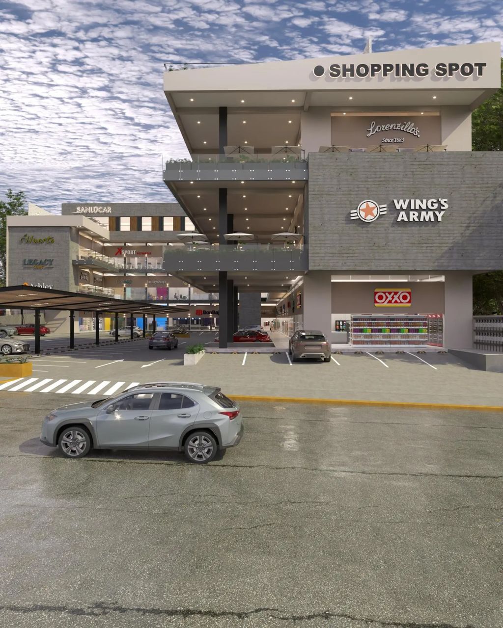 Sea Of Cortes Plaza Cabo Shopping Spot, Cabo Corridor