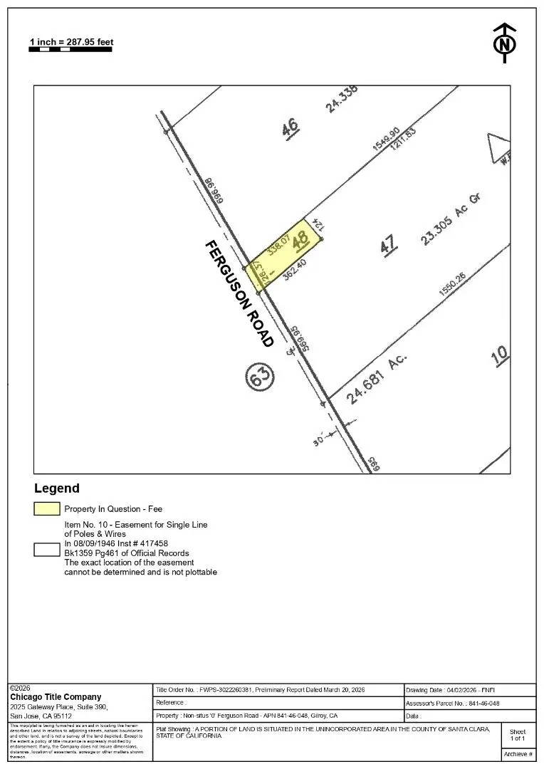 0 Ferguson Rd, GILROY